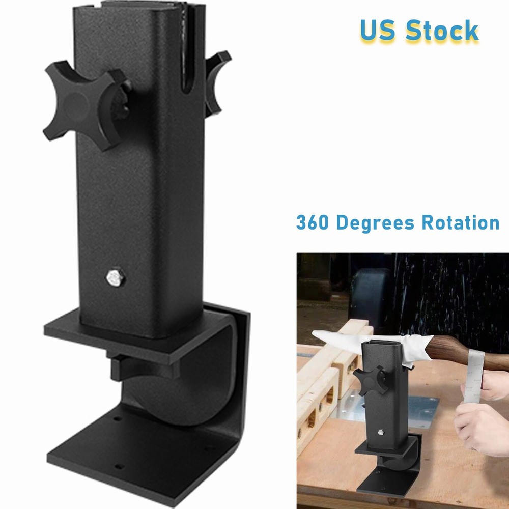 Swiveling Multi-Mount Work Bench Vise For Knife Making Work With 360 Rotation