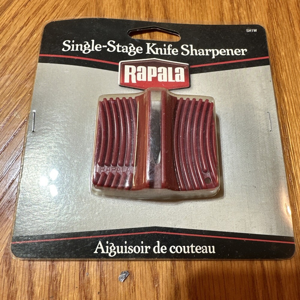 Rapala Single-Stage Knife Sharpener SH1W In Packaging
