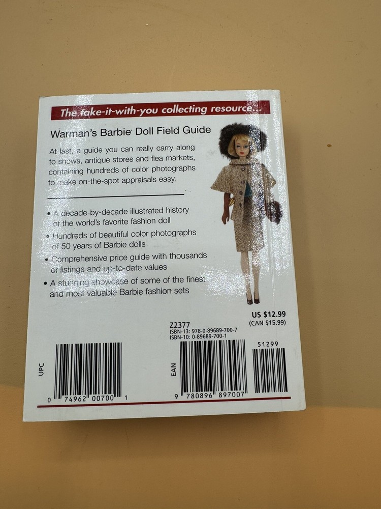 Warman’s Barbie Doll Field Guide 2nd Edition Values & Identification