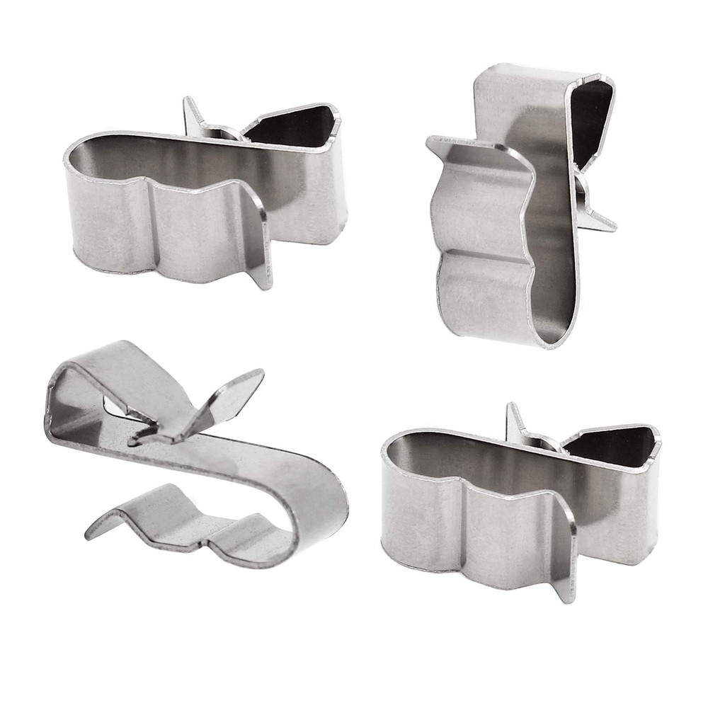 PHITUODA 30pcs Solar Panel Cable Clips Trailer Wire Stainless 30 Pcs