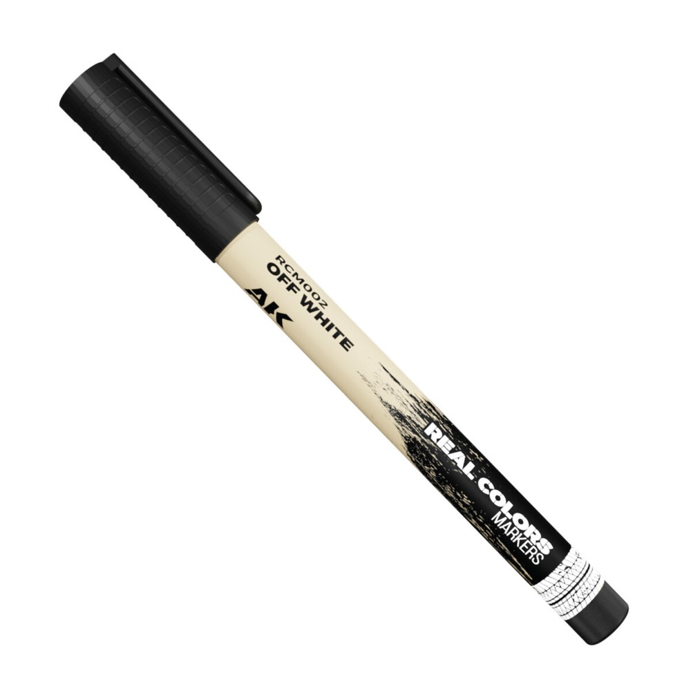 AK Interactive Acrylic Paint Marker Off White