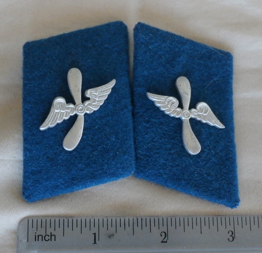WW2 German DLV collar tabs 6 sets Original