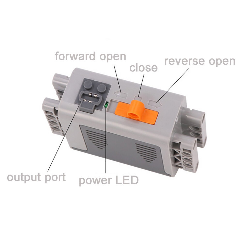 For 8881 AA Battery Box 9V MOC Power Function Building Block Technical Parts