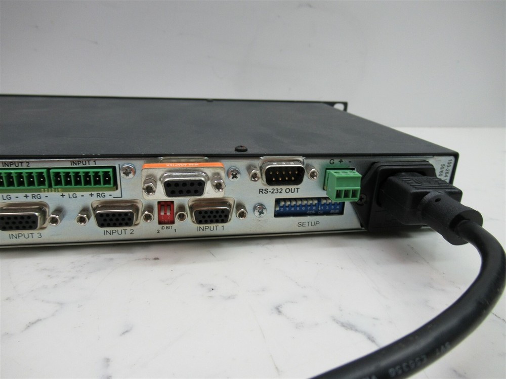 Kramer VP-81XL Computer Graphics Video Balanced Stereo Audio Switcher