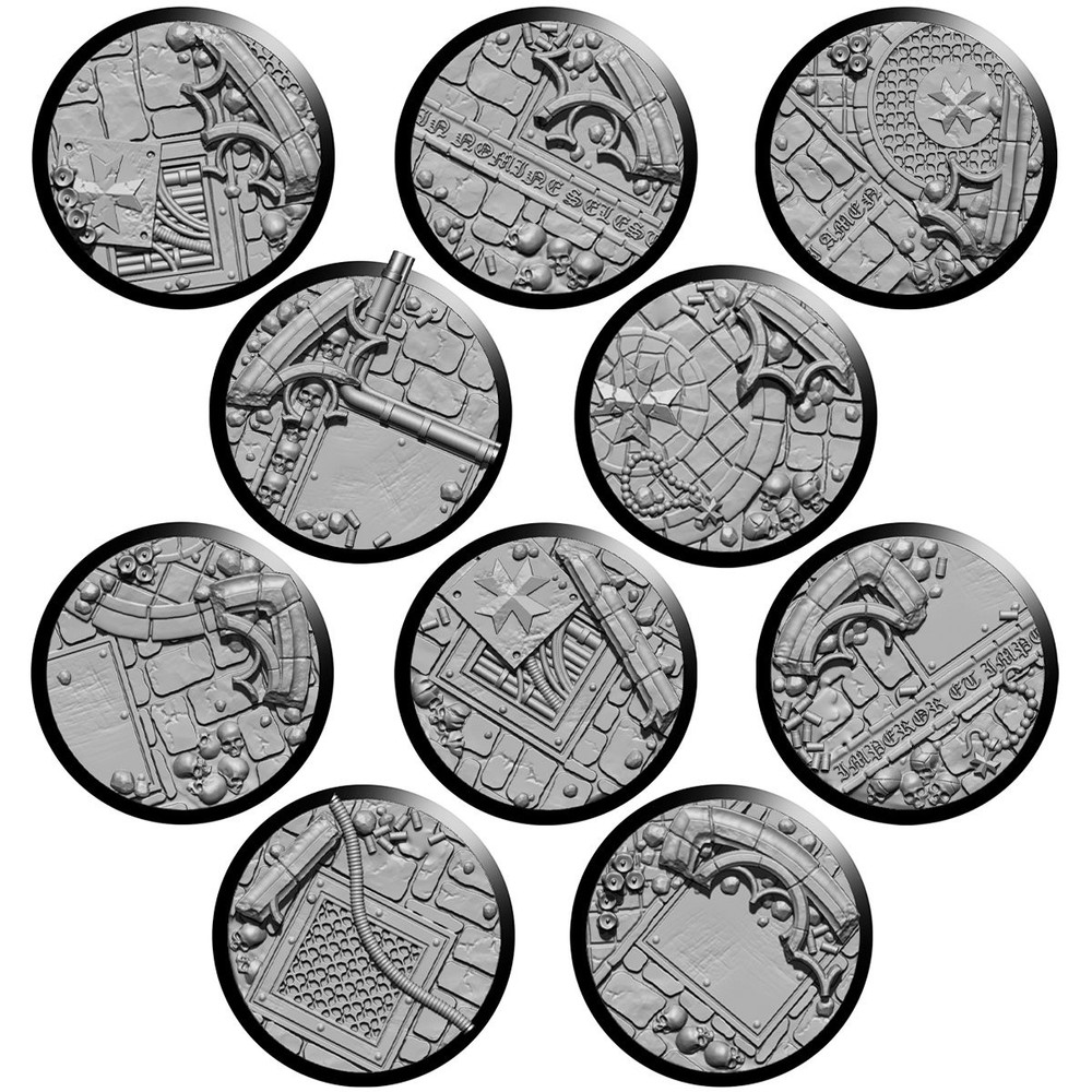 IMPERIAL TEMPLAR BASE SET (32MM) X10