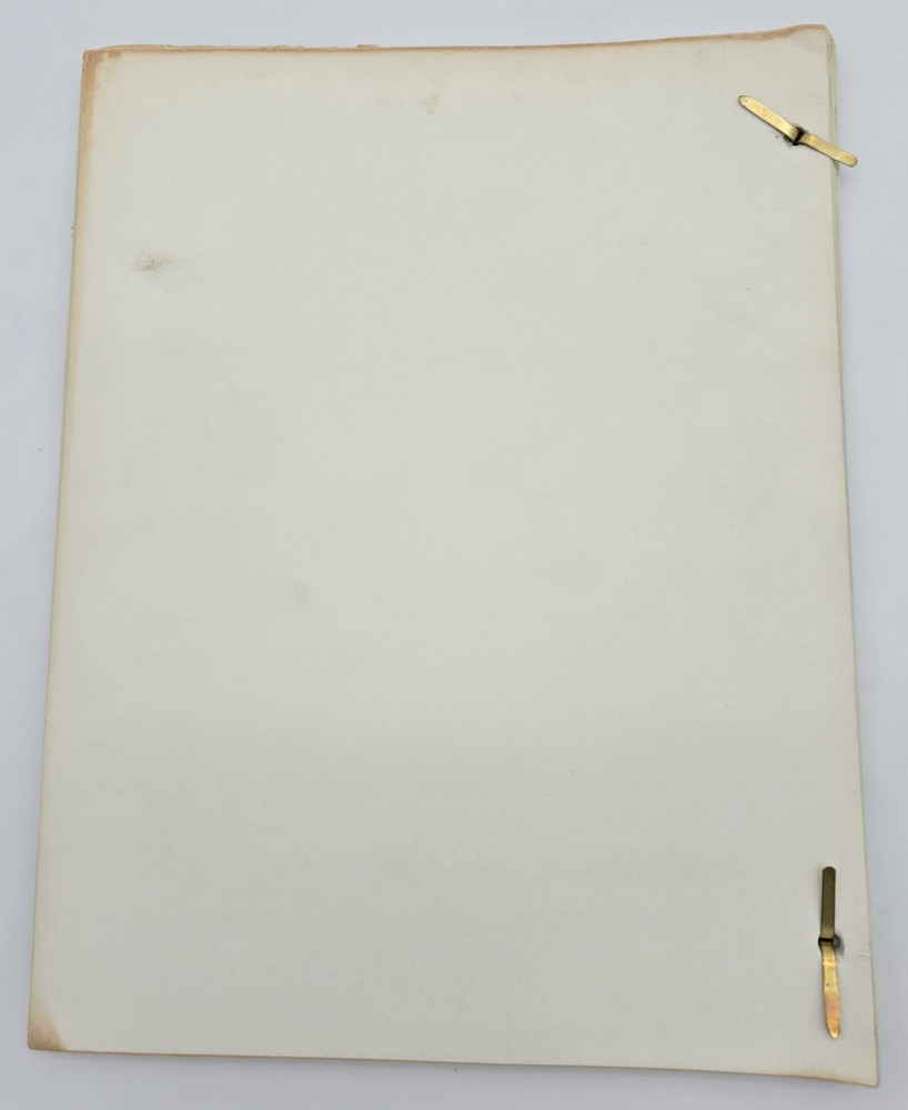 12 O'CLOCK HIGH / William D. Gordon 1966 TV Series Script, "Graveyard"