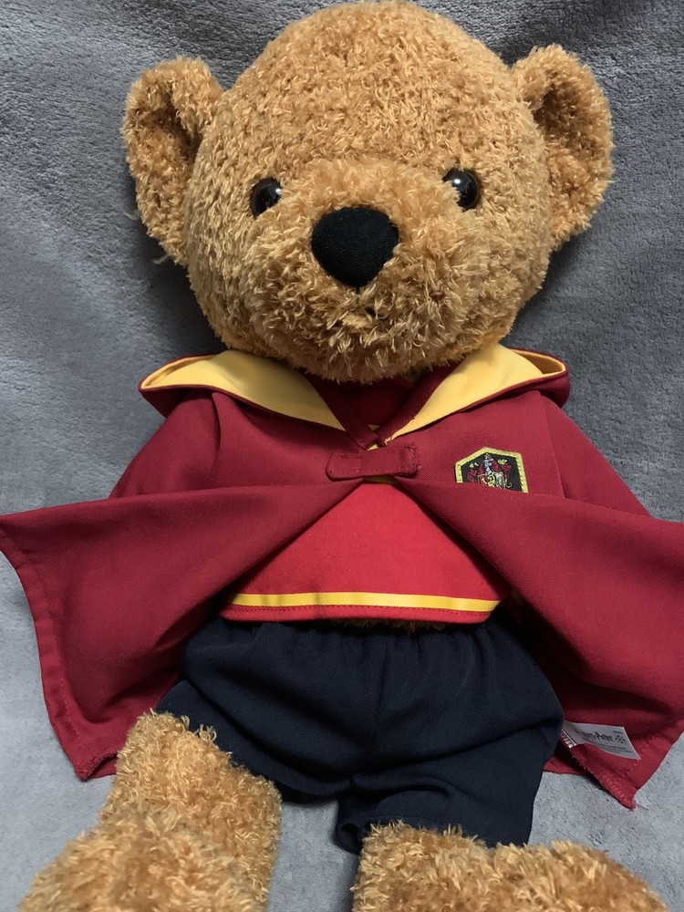 Universal Studios Exclusive Harry Potter Gryffindor Quidditch Teddy Bear Plush