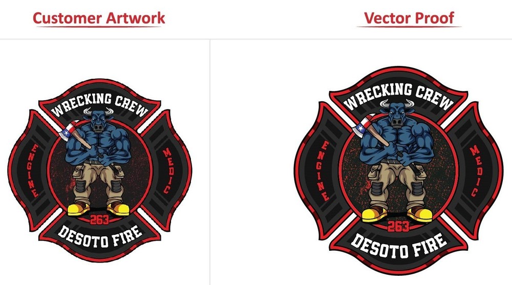 Professional Custom Vector Art | Digital File | Manual Redraw |LOGO | PRINTREADY