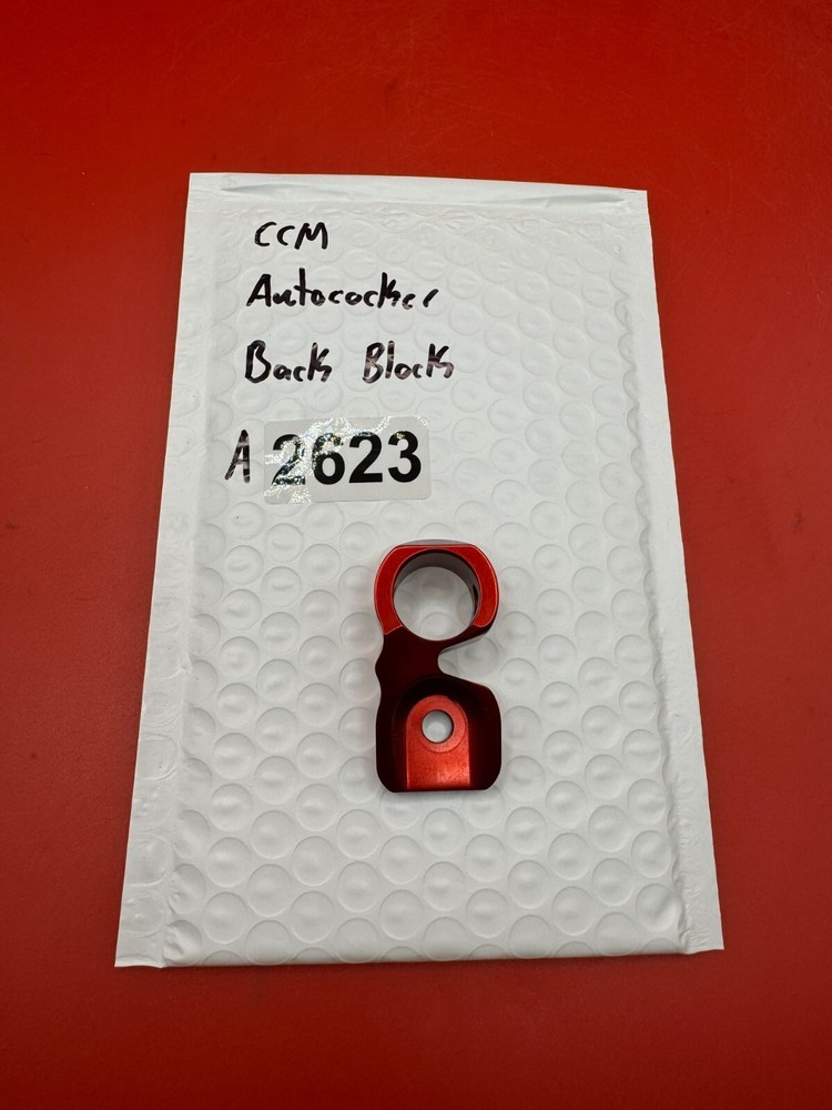 CCM Autococker Back Block Red