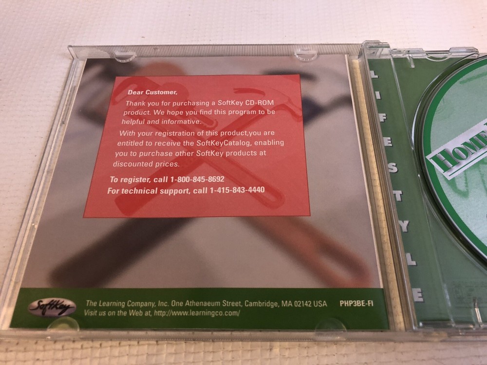1996 Softkey Home Improvement Interactive Do It Self Repair Guide CDROM Win 95