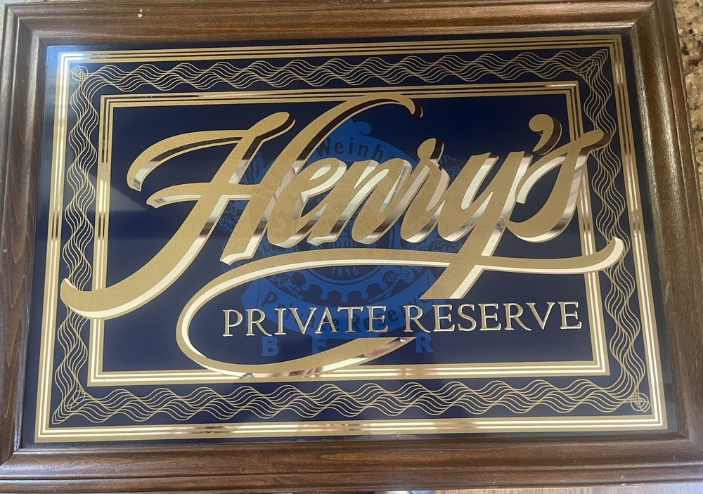 Henry’s private Reserve 27x19 Mirror