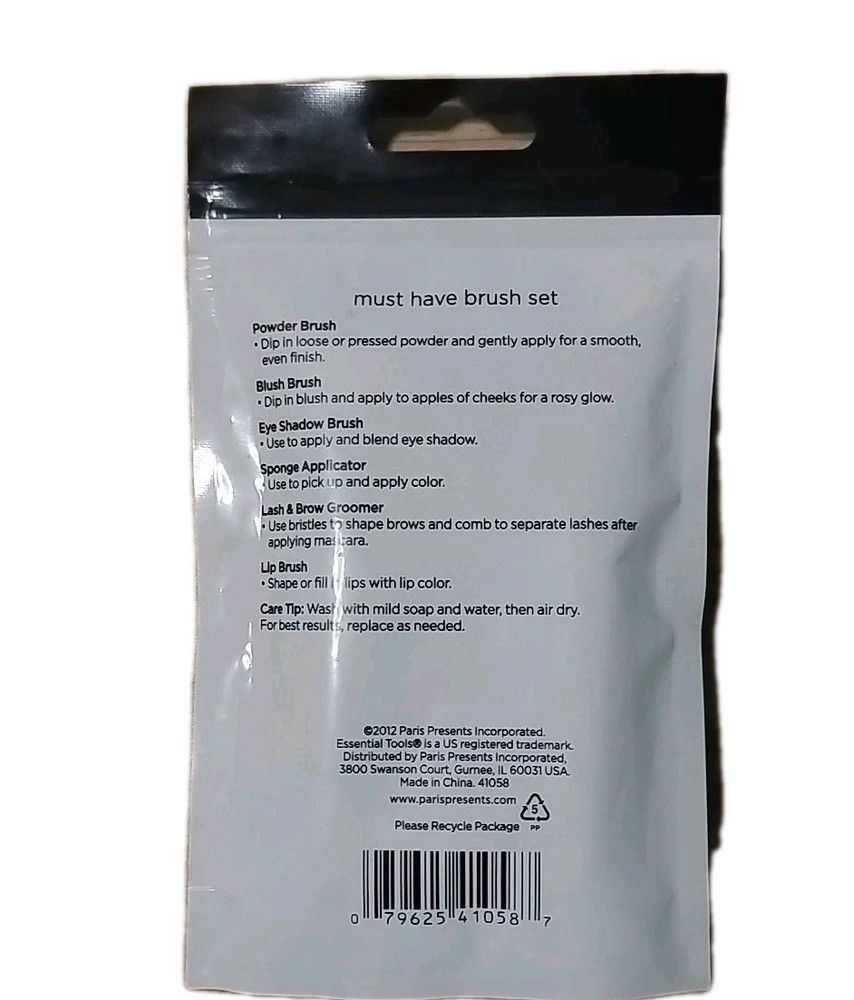 Essential Tools Must Have Brush 6 Piece Value Set