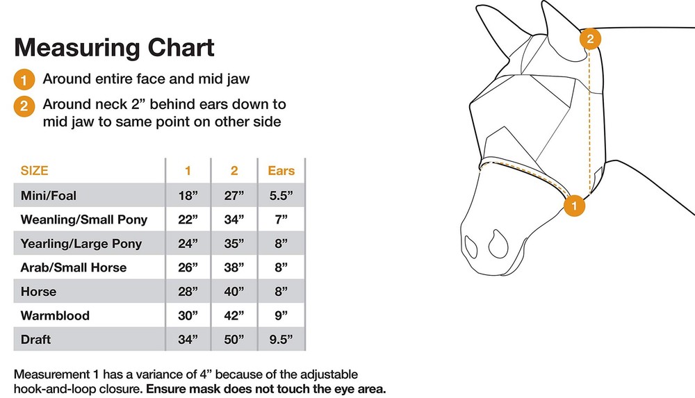 Cashel Crusader Horse Fly Mask