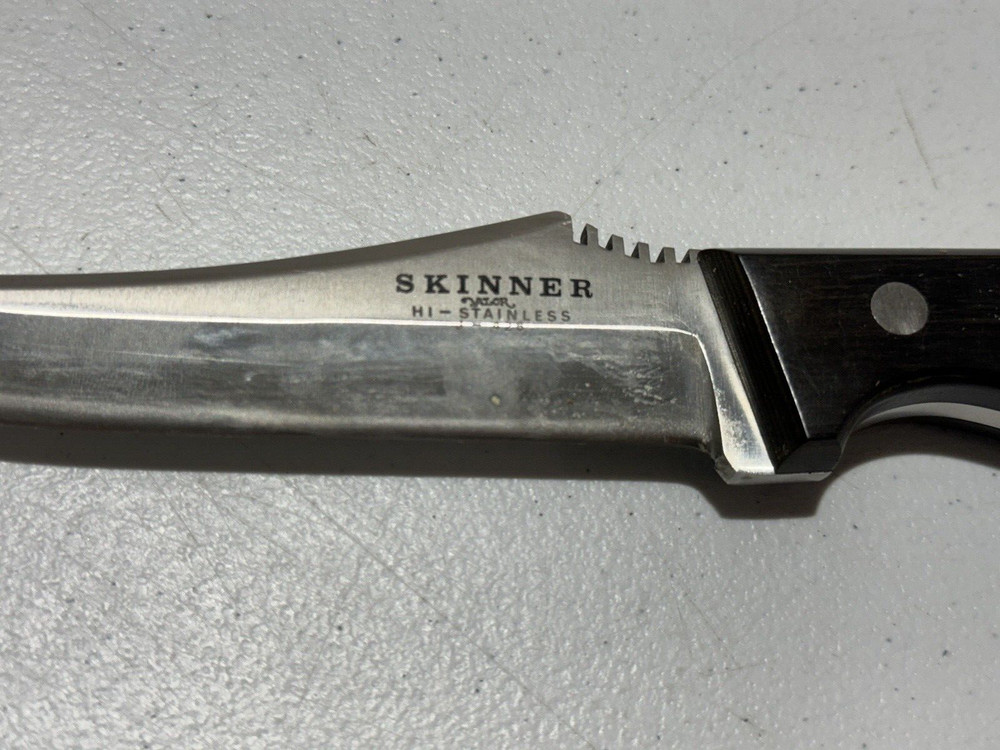 VALOR SKINNER FIXED BLADE KNIFE J-426 VINTAGE