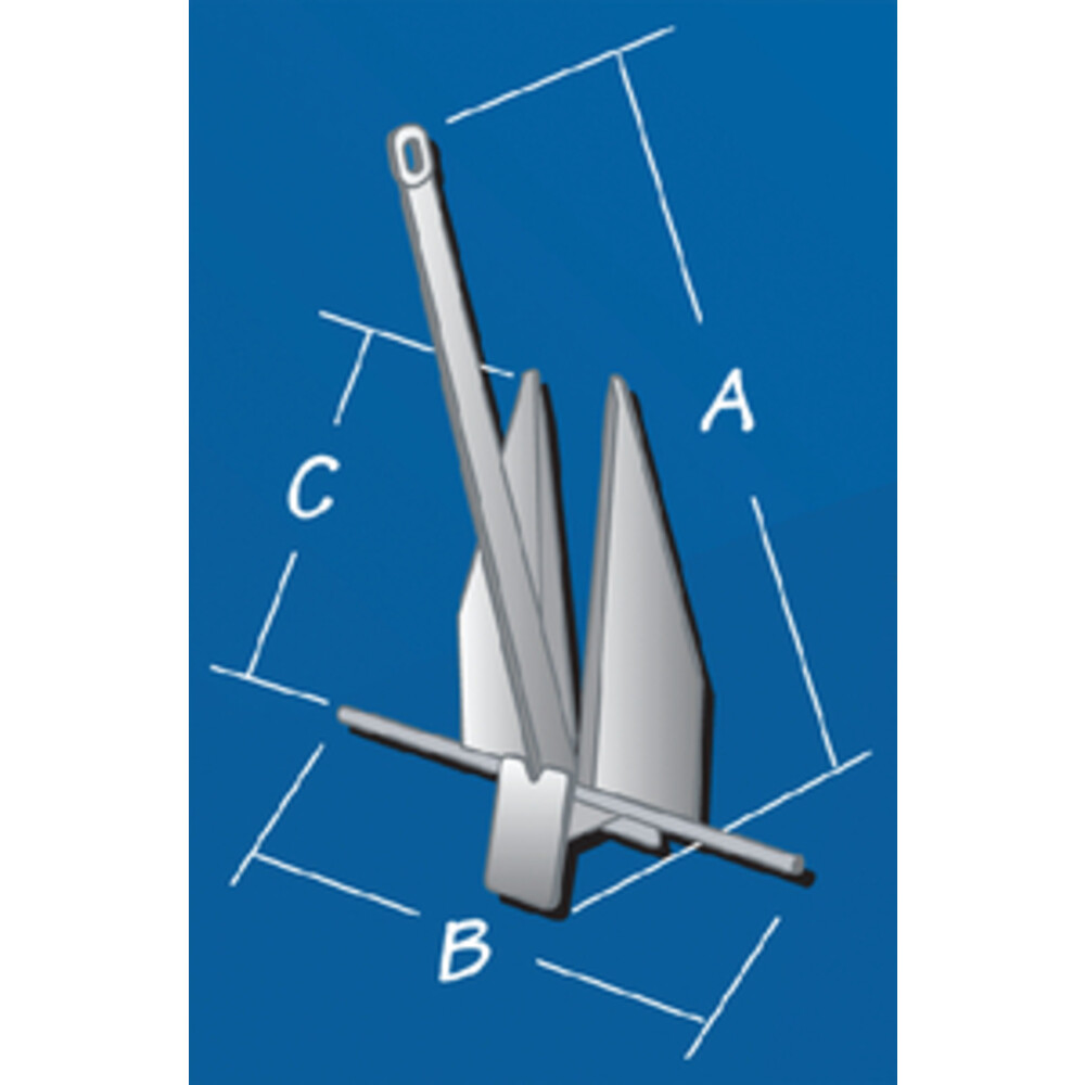Tie Down Engineering Inc 94016 S2000 Std Anchor 43-Lb