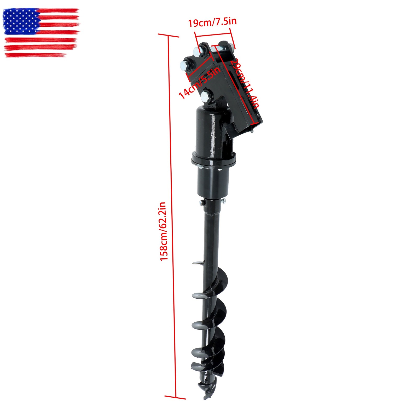 150mm Auger Drill for 1Ton-1.5Ton Mini Excavator Digger