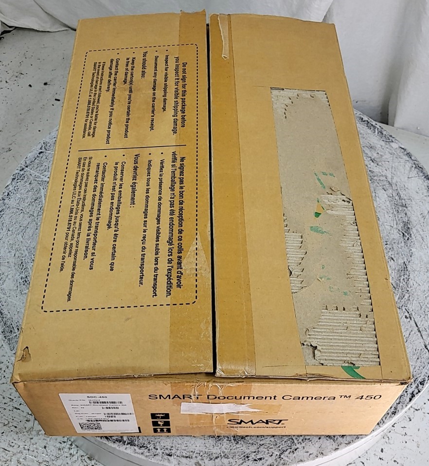 NEW OPEN BOX SMART TECHNOLOGIES document camera 450 SDC-450 Camera SEE NOTES