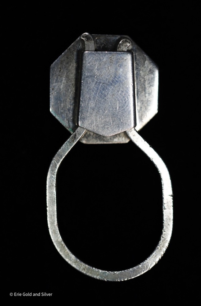 Crown Royal AC Signed Sterling Silver Key Holder