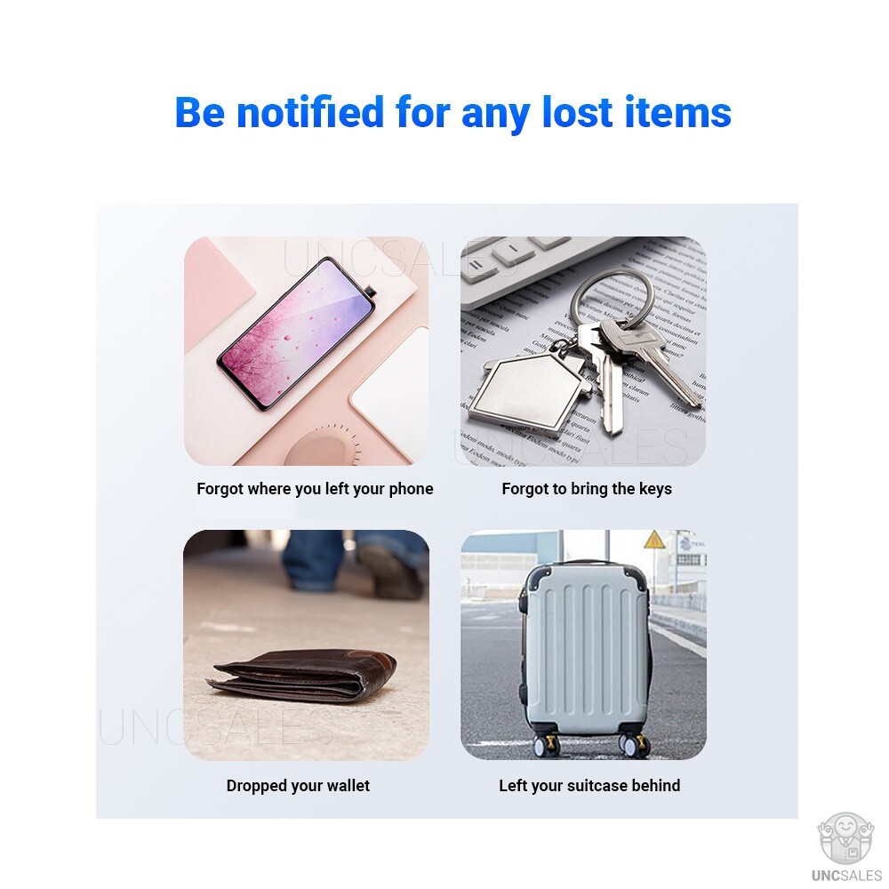 Bluetooth Mini GPS Smart Tag Air Key Pet Finder Tracker Locator iOS Android