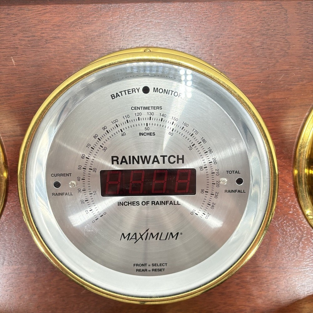 Weathermaster Station by Maximum Weather Instruments Tide, Temp, Rainfall, Wind