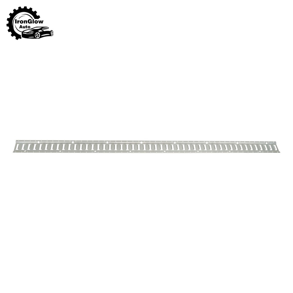 28 Piece 8' Galvanized E Track Rail Set Silver Finish For Large Cargo Trailers