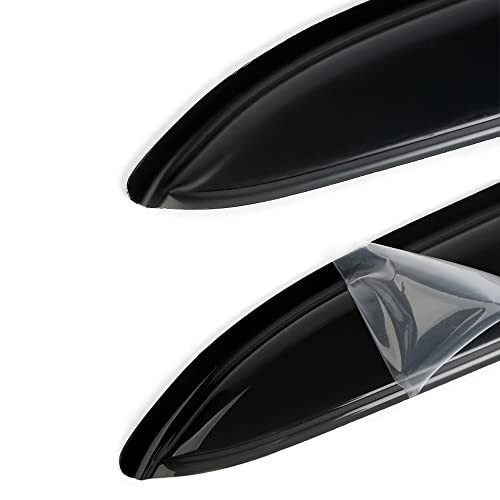 Side Window Wind Visor Vent Deflector fit for,4pcs Outside 2007-2015 Mazda CX9