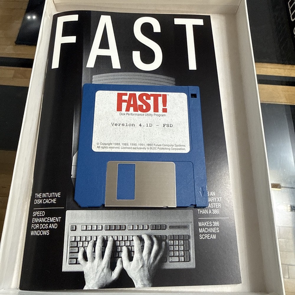 FAST Floppy Disk Version 4.1D - FSD Vintage