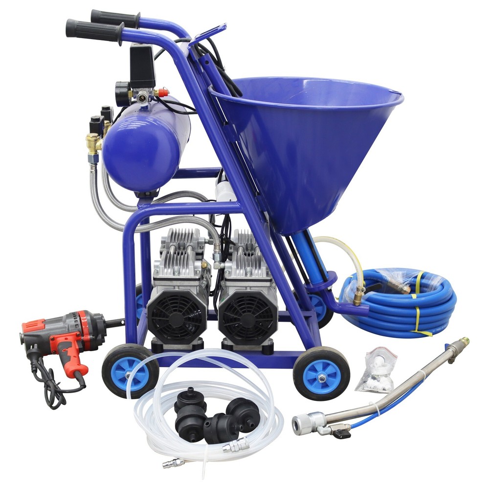 Multifunction Putty Spraying Machine 220V Polyurethane Foam Machine Double Power