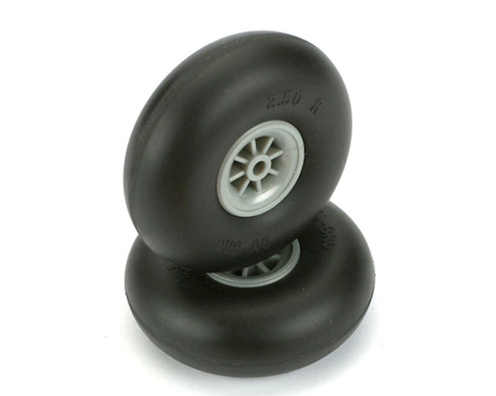 DuBro Smooth Wheels (2), 2-1/2" [DUB250R]