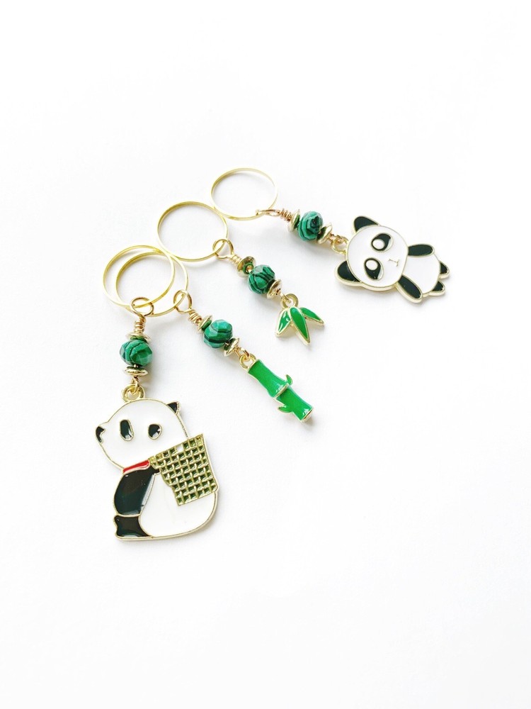 Panda Stitch Markers For Knitting