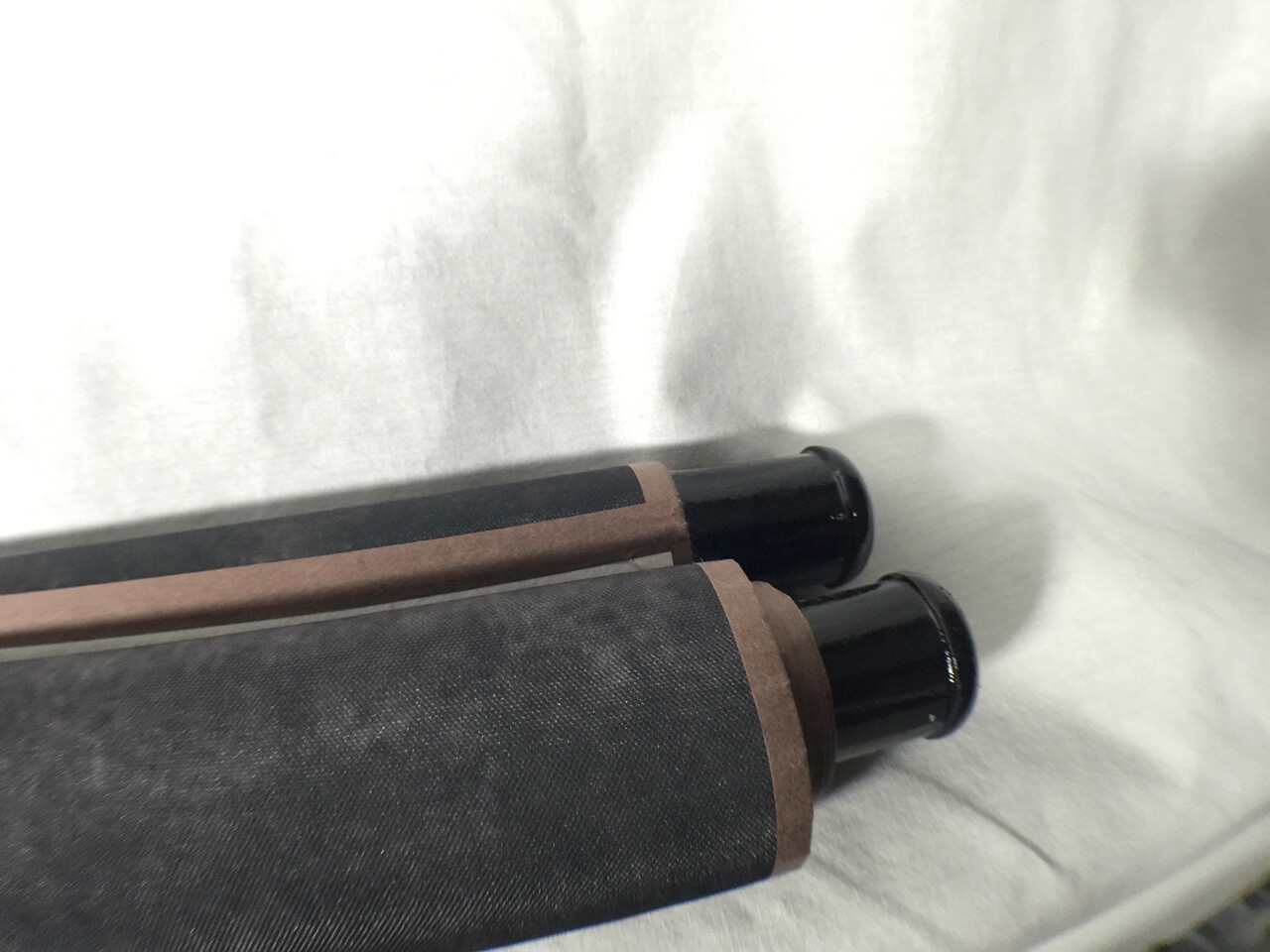 Shroud of Turin full-size body negative on linen cloth