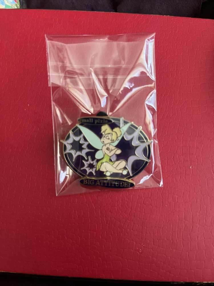 Disney Tinker Bell - Small Pixie Big Attitude Pin~2004~# 21069