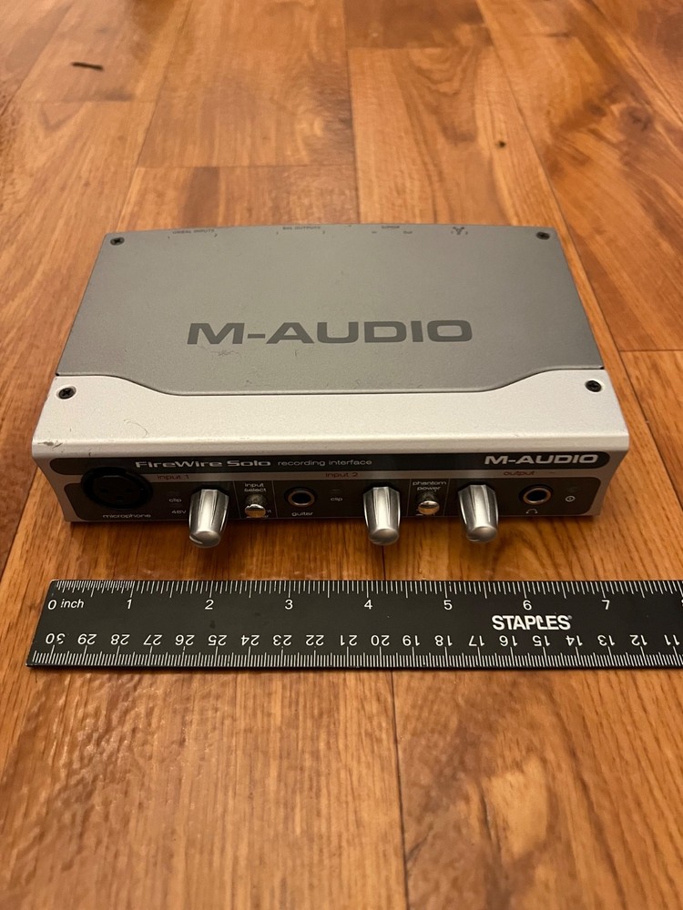 M-Audio Firewire Solo Mobile Music Audio Recording Interface