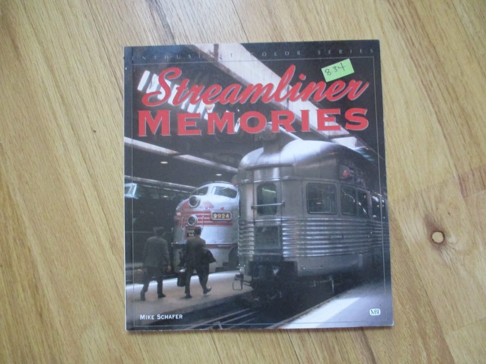RR Book- Streamliner Memories  (8-34)