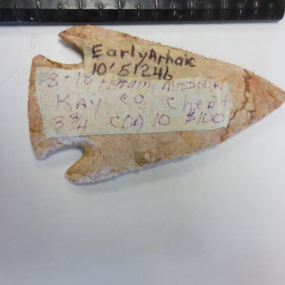 MISSOURI HARDIN POINT --CLASSIC FORM AND FLAKING