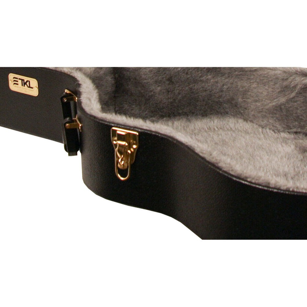 TKL Premier Dreadnought 6 String Guitar Hardshell Case - Black