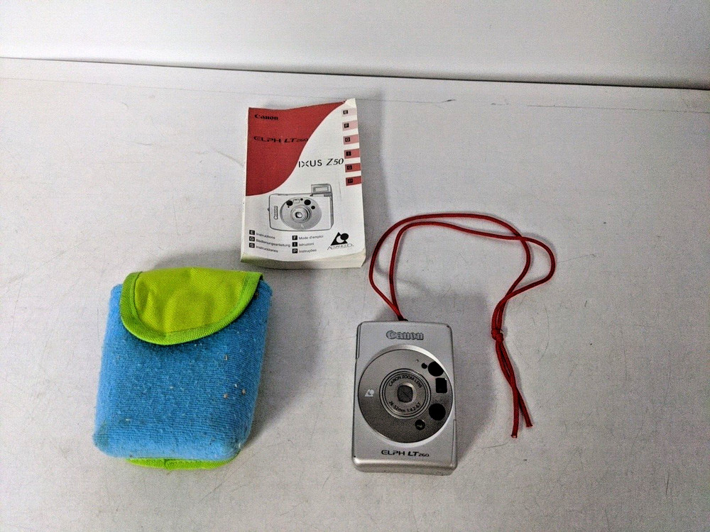 CANON  CAMERA ELPH LT 260 - UNTESTED