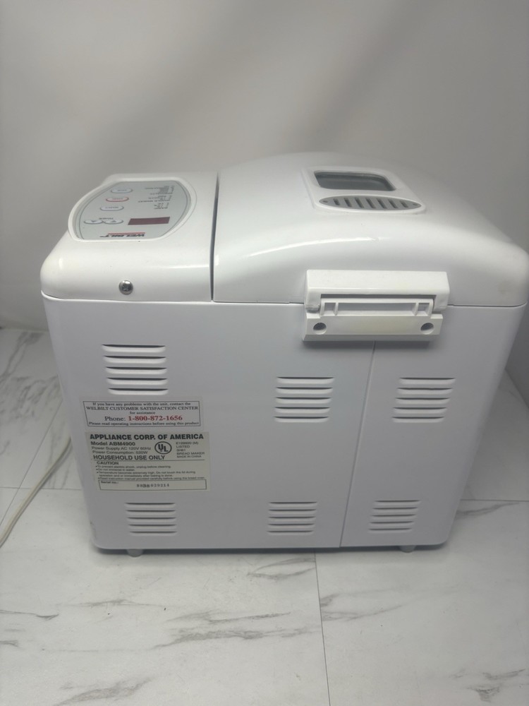 Welbilt The Bread Machine ABM4900 Automatic Bread Maker Used- Works