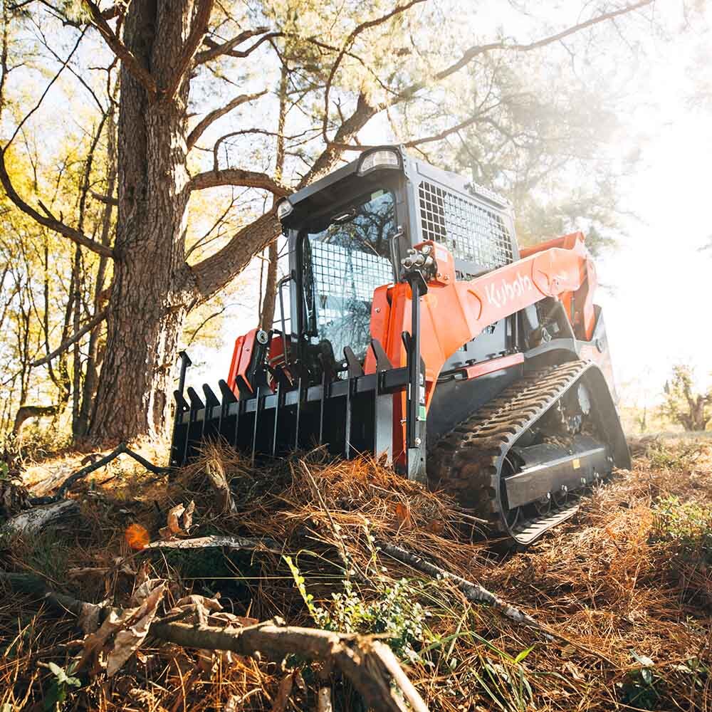 Titan Attachments Standard Series 72" Root Rake Attachment, Universal SSQA