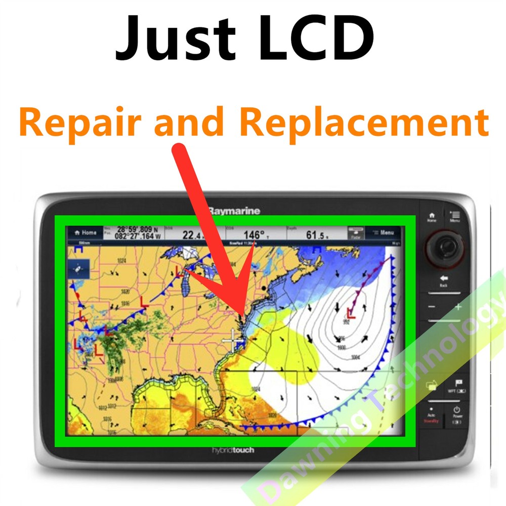 LCD Fit For Raymarine E127 E125 MFD Display Screen (NO Touch glass )