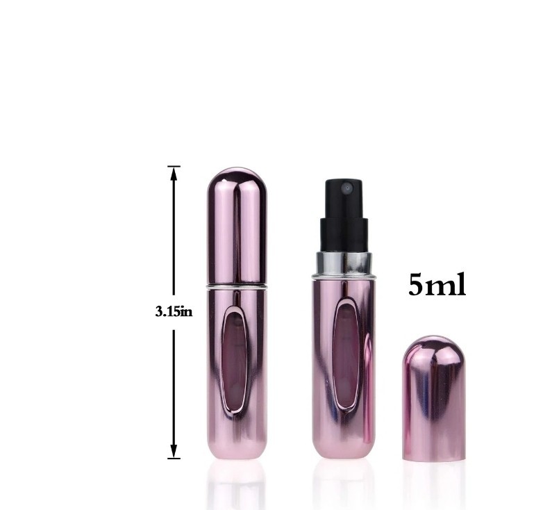 Refillable Perfume Atomizer Bottle, 4 Pack Portable Mini Cosmetic Pump...