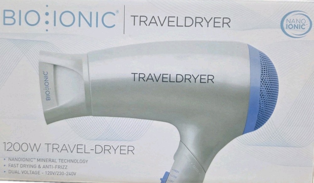 Bio Ionic Travel Dryer 1200W