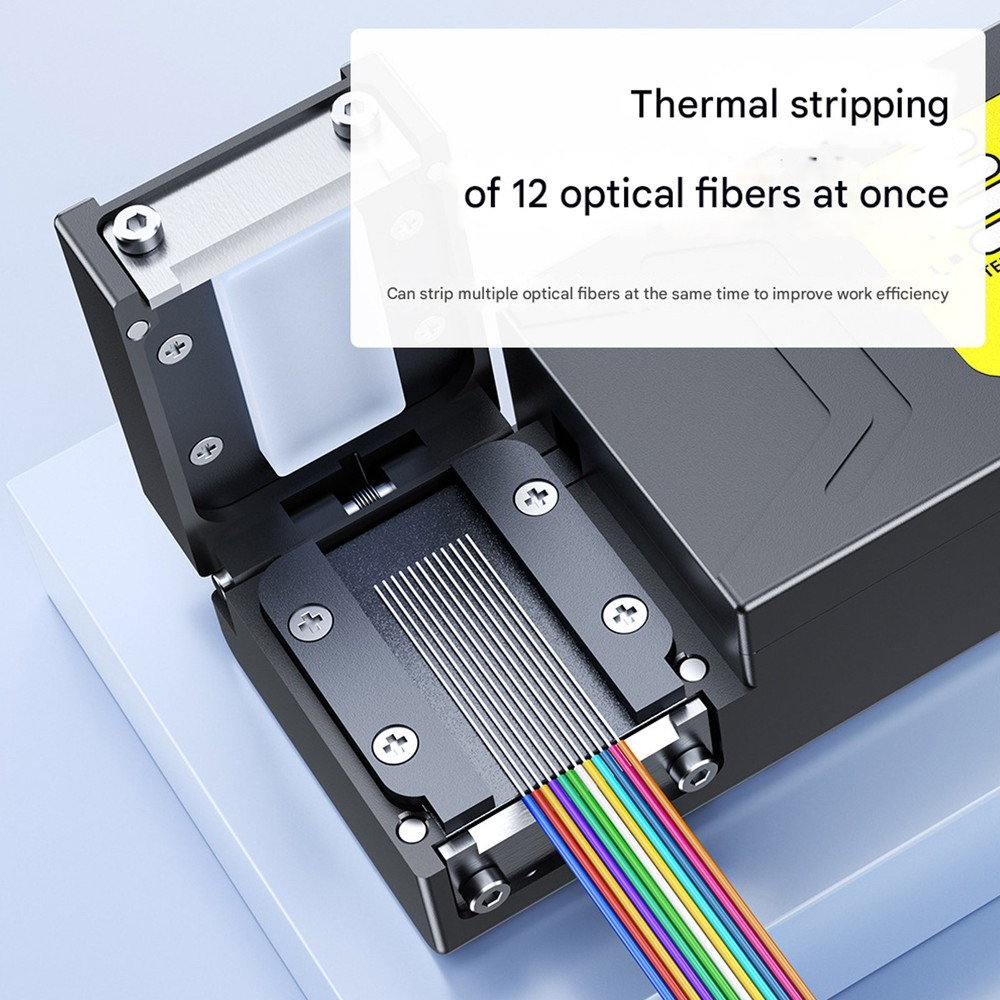 Fiber Optic Thermal Stripper Rechargeable Auto Heating Efficient Stripping Tool