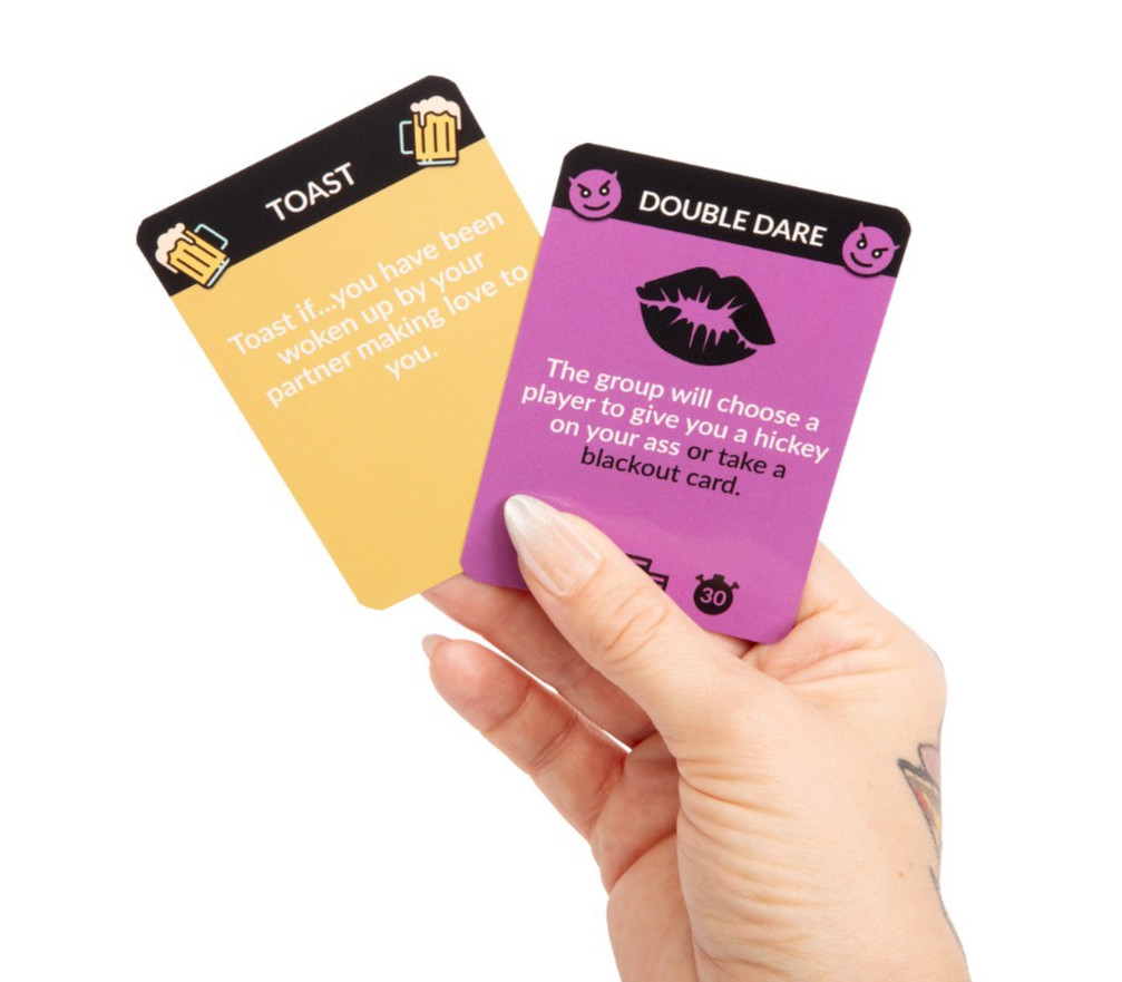 Truth or Toast Couples Edition | Party Card Game for Adults + Spicy Game Nights