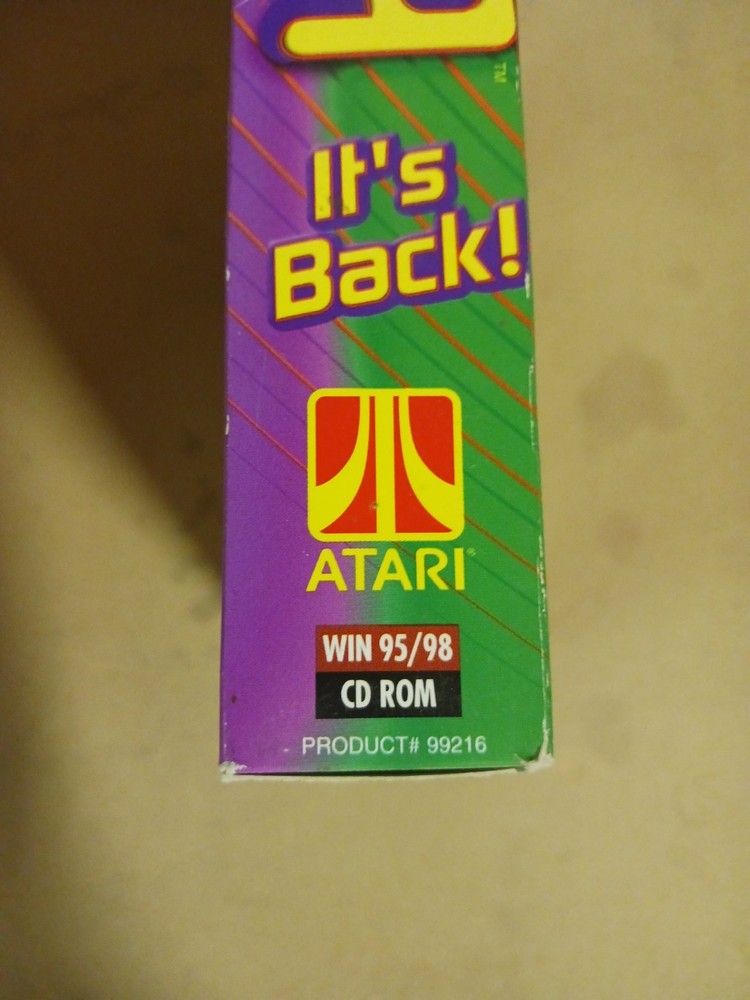 Atari Pong: The Next Level (Hasbro Interactive), Windows 95/98, CD-ROM