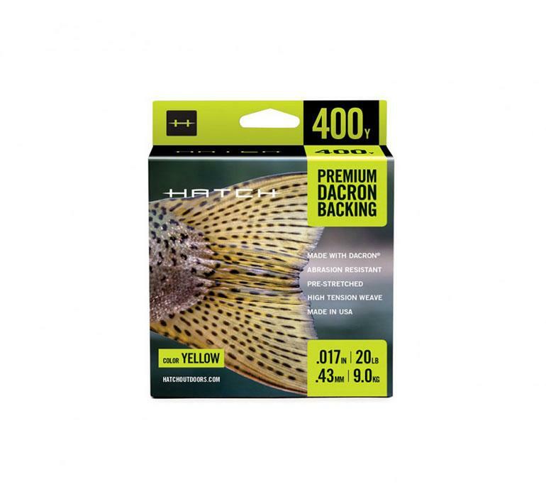 HATCH DACRON BACKING 400YARDS 20lb, 30lb