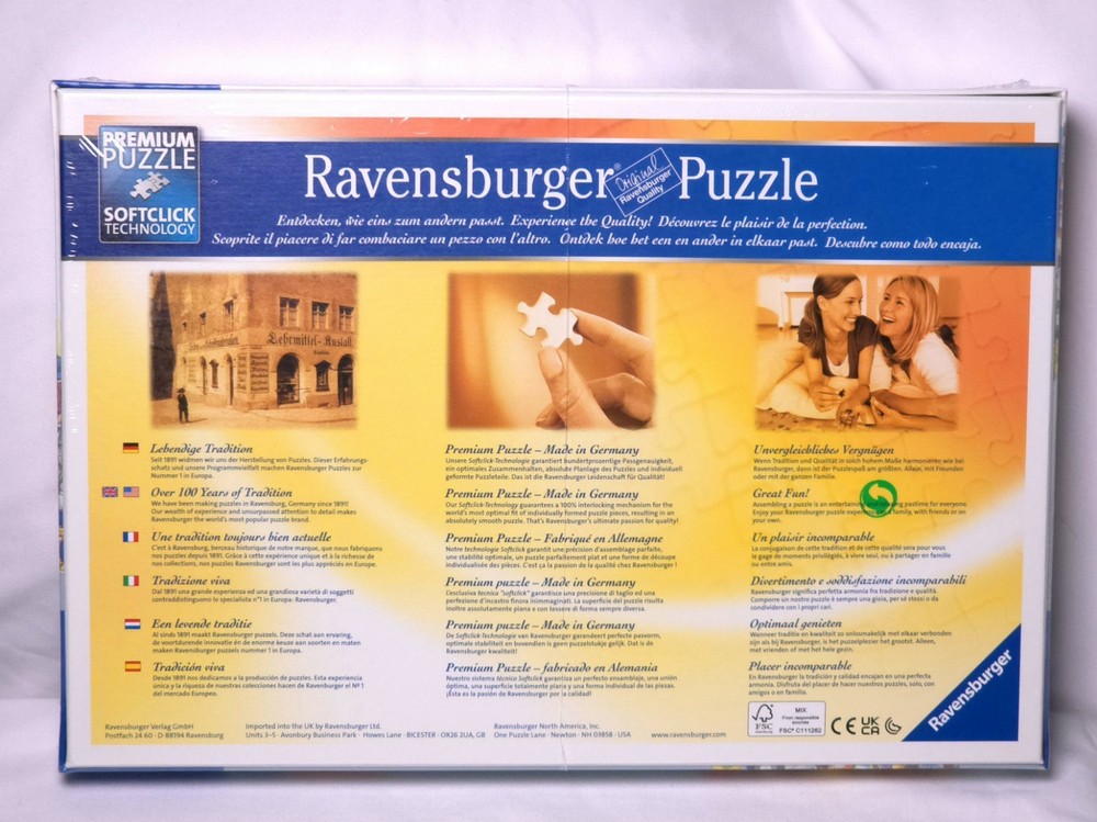 Ravensburger Typefaces 500 Pc Jigsaw Puzzle 16830 New Sealed
