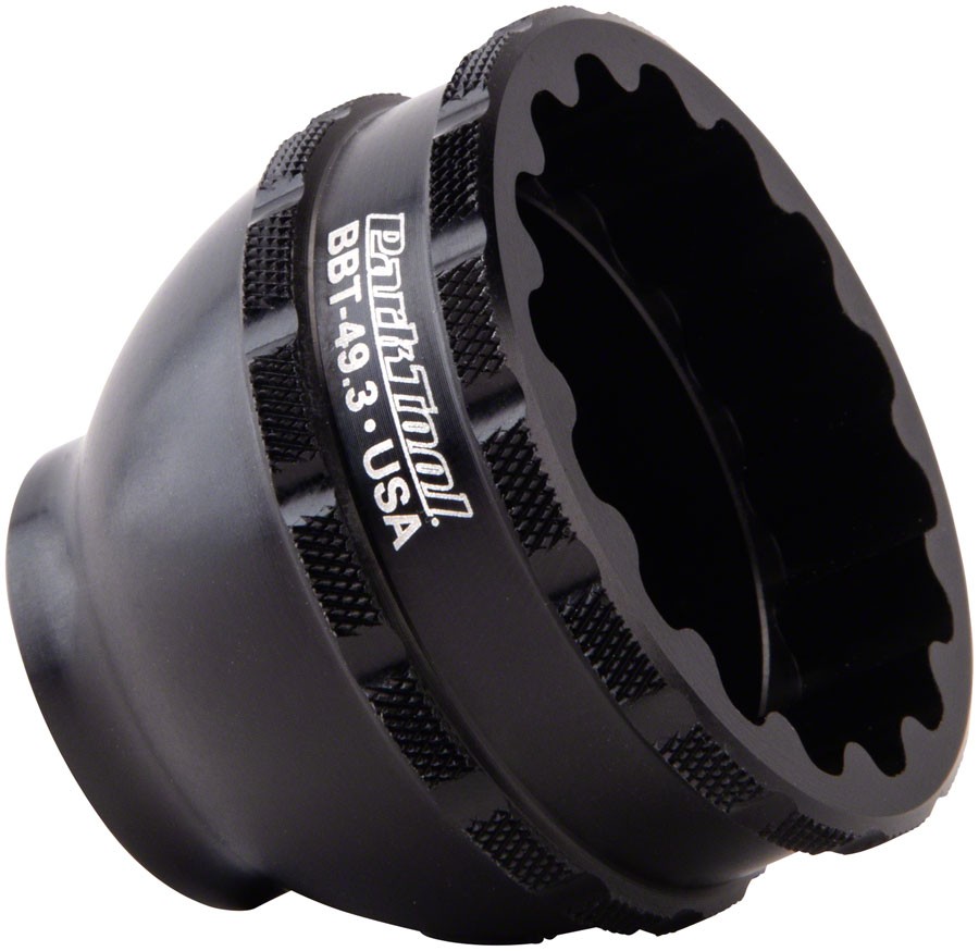 Park Tool BBT-49.3 B.B. Tool External BB Socket Black 16 Notch BBT-49.3