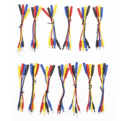Multimeter Test Lead Tool Kit Car Electronic Connectors Cable Left Flat