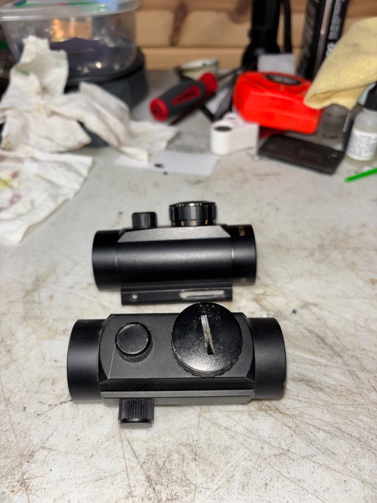 Horton Crossbow Red Dot Scope & Red Head red dot scope working